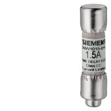 SIEMENS 3NW1020-0HG SENTRON, cylindrical fuse link, Class CC, 2 A, time-lag, Un AC: 600 V