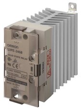 OMRON G3PE-245B 12-24VDC Polovodičové relé, 1-pólový, montáž na DIN lištu, 45 A, 264 VAC
