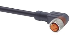 LUMBERG 13178 RKMWV 3-224/5M Připojovací kabel M8 PIN 4 úhlový 5m zástrčka 60VAC 4A I