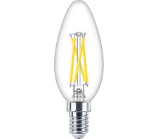 PHILIPS LED žárovka MASTER Value LEDCandle DT 3.4-40W E14 927 B35 CL G *8719514325111