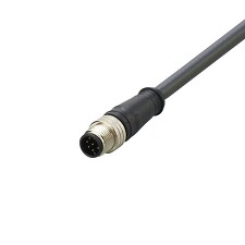 IFM E12437 Propojovací kabel s konektorem M12, 5 m, PUR 8 x 0,25 mm²