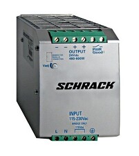 SCHRACK LP412422-- Napájecí zdroj spínaný 230 V/24 V DC, 22 A
