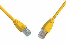 SOLARIX 28640059 C6-114YE-0,5MB Patch kabel CAT6 UTP PVC 0,5m žlutý snag-proof