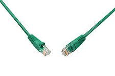 SOLARIX 28650059 C6-114GR-0,5MB Patch kabel CAT6 UTP PVC 0,5m zelený snag-proof