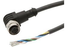IPF ELECTRONIC VK200621 Přívodní kabel, 2m, M12 samice 5pin úhlový