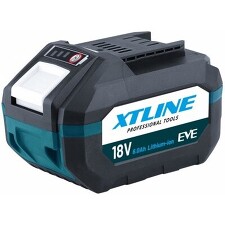 XTLINE XT102787E Aku baterie Li-Ion 18 V, 6.0 Ah EVE