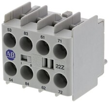 ALLEN BRADLEY 100-KFA22Z Blok pomocných kontaktů pro čelní montáž, 2 N.O. - 2 N.C.