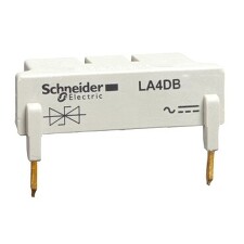 SCHNEIDER LA4DB3B Odrušovací člen - obousměrně omez. dioda pro D40..D80, 24VAC