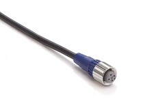 OMRON XS2F-LM12PVC4S5M kabel pro připojení senzorů s konektory, M12, 4pin, 5m