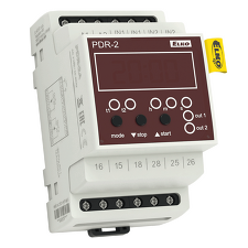 ELKO-EP 303 PDR-2A/230V Digitální relé, 16 funkcí, výstup 2x16A, čas 100h