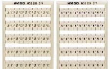 WAGO 209-577 Blok označovacích štítků N