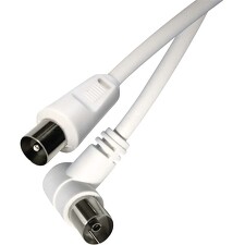 EMOS SD3102 Anténní koaxiální kabel 90° 2,5M