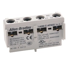 ALLEN BRADLEY 140M-C-AFA01 Pomocný kontakt k 140M-C, -D, -F, zap.montáž, jednopólový