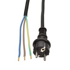 TEKACABLE AK 91 3255-1-54/10 Přívodní kabel H05RR-F 3G2,5C s IP44vidlicí L=10m guma
