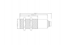 PIL 512200 P42-A4M-2D-K220S Ultrazvukový snímač