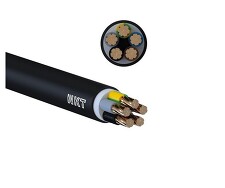 NYY-J 4x2,5 Silový kabel 0,6/1 kV, testovaný dle VDE *0932045