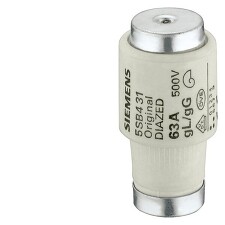 SIEMENS 5SB4010 DIAZED fuse link 500 V for cable and line protection gL/gG, size III, E33,