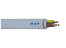NYM-J 3x2,5 re gr. Instalační kabel s PVC pláštěm *00201021