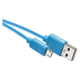 EMOS SM7006B USB 2.0 A/M-MICRO B/M 1M MODRÁ
