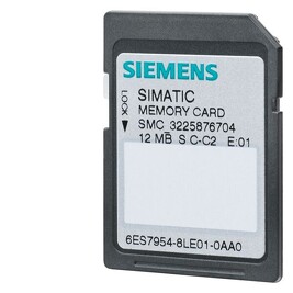 SIEMENS 6ES7954-8LE03-0AA0 SIMATIC S7, MEMORY CARD FOR S7-1X00 CPU/SINAMICS, 3,3 V FLASH, 