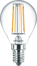 PHILIPS LED žárovka FILAMENT Classic LEDluster ND 4.3-40W E14 827 P45 CL *8718696809716