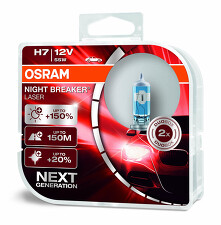 OSRAM 64210NL Autožárovka H7 NIGHT BREAKER LASER 55W 12V PX26d HCBox-2ks *4052899991811