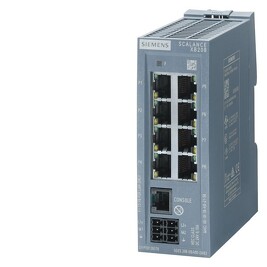 SIEMENS 6GK5208-0BA00-2AB2 SCALANCE XB208 managed Layer 2 IE Switch 8x 10/100 Mbit/s RJ45 