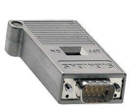 SIEMENS 6GK1500-0EA02 NET, PB BUS CONNECTOR WITH AXIAL CABLE OUTLET F.INDUSTR. PC, SIMATIC