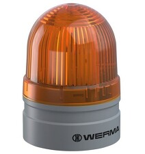 WERMA 26032075 Maják LED, 24V AC/DC, TwinFLASH, žlutý EvoSIGNAL, MINI