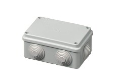 MALPRO S-BOX 206M Krabice S-BOX 206, 120 x 80 x 50 mm IP55 šedá, kovové šrouby