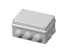 MALPRO S-BOX 306M Krabice S-BOX 306, 150 x 110 x 70 mm IP55 šedá, kovové šrouby