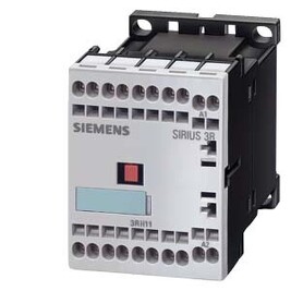 SIEMENS 3RH1140-2BE40 CONTACTOR RELAY, 4NO, DC 60 V, CAGE-CLAMP CONNECTION, SIZE S00