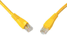 SOLARIX 28640109 Patch kabel CAT6 UTP PVC 1m žlutý snag-proof C6-114YE-1MB
