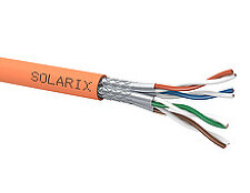 SOLARIX 27000010 SXKD-7-SSTP-LSOHFR-B2ca Instalační kabel CAT7 SSTP LSOHFR B2ca-s1,d1,a1