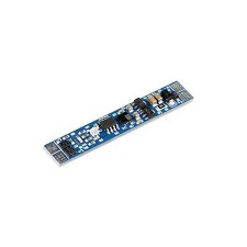 FK-LED-SPN-ALU Spínač pro LED pásky bezdotykový do profilu, 4A, 12/24V modrá LED *4738629