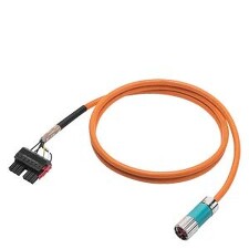 SIEMENS 6FX8002-5DS06-1BA0 Power cable pre-assembled TYPE 6FX8002-5DS06 4X1,5 , (2X1.5)C C