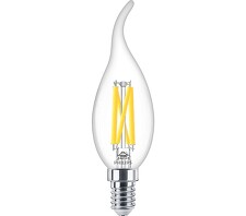 PHILIPS LED žárovka MASTER Value LEDCandle DT 3.4-40W E14 927 BA35 CL G *8719514325197