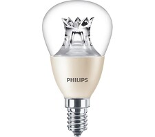 PHILIPS LED žárovka MASTER LEDlustre DT 5.5-40W E14 P48 CL *8719514306189