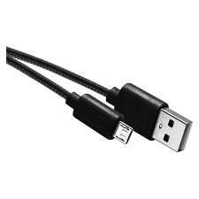 EMOS SM7008BL Kabel USB 2.0 A/M-MICRO B/M 2M černá
