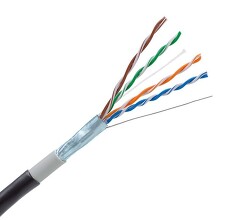 Lexi-NET 65704PE Kabel venkovní CAT5e FTP dvouplášťový PVC+PE - 305m cívka