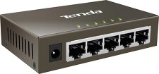 TENDA TEG1005D 5-Port Gigabit Ethernet Switch, 10/100/1000Mbps, Kov, Fanless