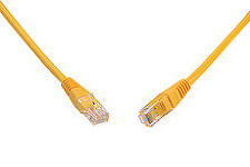 SOLARIX 28340209 C5E-155YE-2MB Patch kabel CAT5E UTP PVC 2m žlutý non-snag-proof