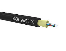 SOLARIX 70291125 SXKO-DROP-12-OS-LSOH Kabel 12vl 9/125 3,8mm LSOH Eca černý bal=500m