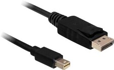 DELOCK 82699 DisplayPort / Mini DisplayPort, kabel 3m černý