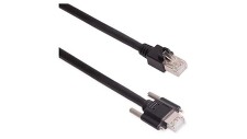 BASLER 2000028341 Cable GigE CAT6 S/STP one end  with screw lock horizontal, 10 m