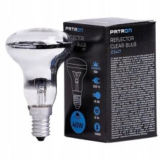PATRON 05417 Žárovka reflektorová 230V 40W E14 R50 CL pro průmyslové použití