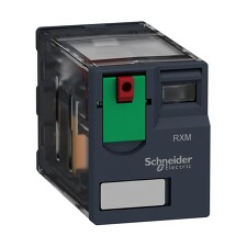SCHNEIDER RXM2AB1P7 Miniaturní relé 2P, 12 A, 230 V AC bez LED