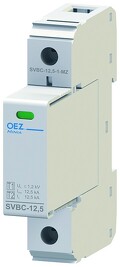 OEZ SVBC-12,5-1-MZ Kombinovaný svodič bleskových proudů a přepětí *OEZ:40615