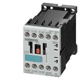 SIEMENS 3RH1140-1BP40 CONTACTOR RELAY, 4NO, DC 230 V, SCREW CONNECTION, SIZE S00