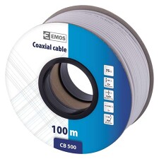 EMOS S5111S Koaxiální kabel 3C2V 100m